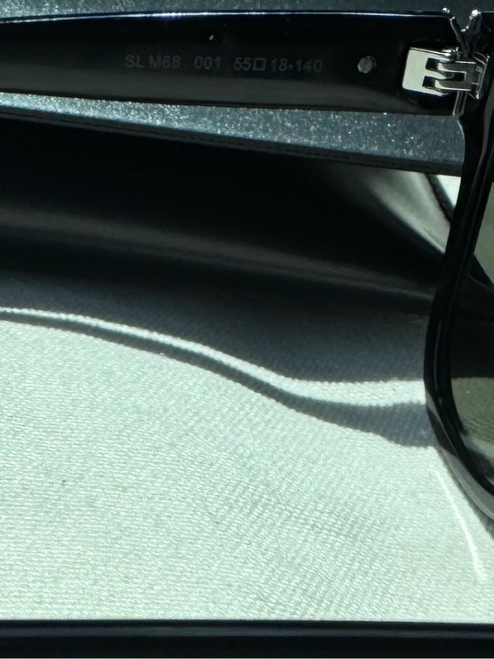 Yves Saint Laurent Black Designer Sunglasses Temple main image 4